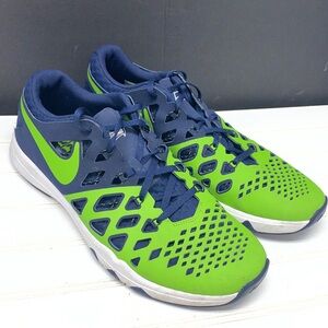 Nike Train Speed 4 NFL Seattle Seahawks Sneakers 848587 307 Size 12